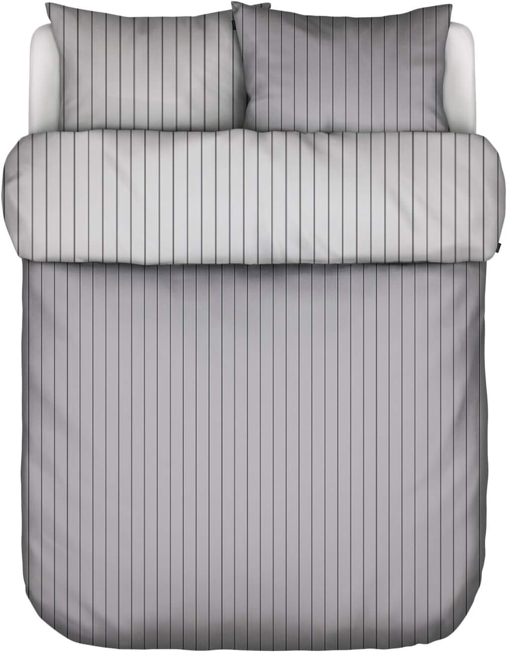 Marc O Polo Bettwäsche Harsor Grey 1 Bettbezug 155 x 220 cm + 1 Kissenbezug 80 x 80 cm 155x220 cm +