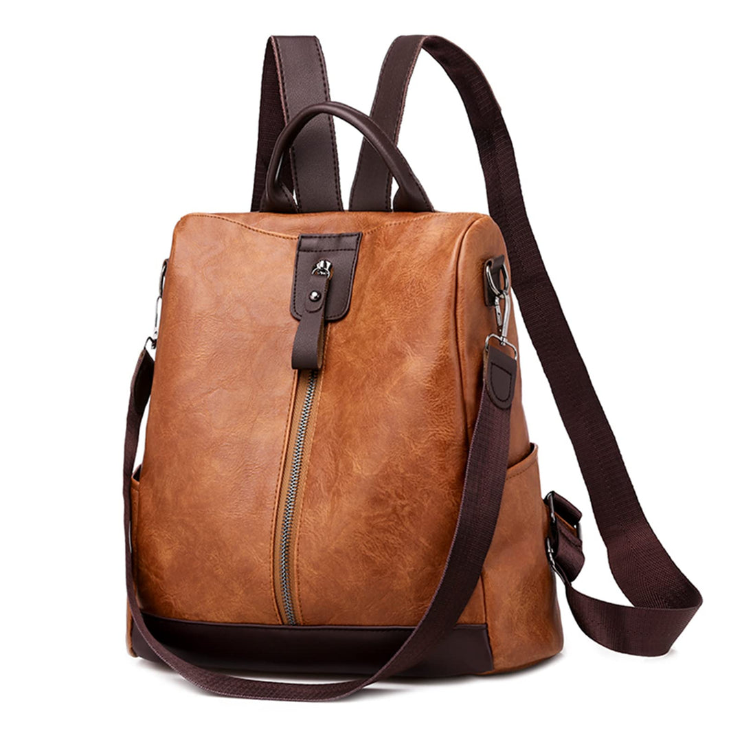 JSNOM Rucksack Damen Klein Elegant: Rucksäcke Wasserdicht Cityrucksack Anti-Diebstahl Leichtgewicht