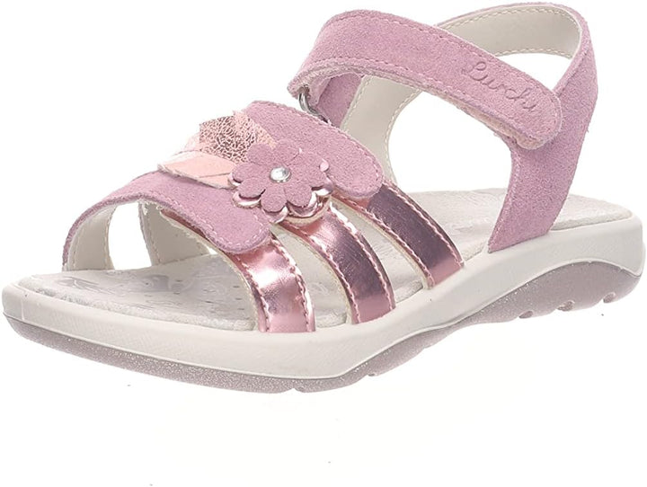 Lurchi Mädchen Farah Sandale 27 EU Rot, 27 EU Rot