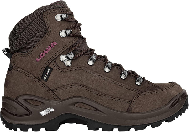 LOWA Renegade GTX MID Unisex Wanderstiefel Outdoor Goretex 37 EU Braun, 37 EU Braun