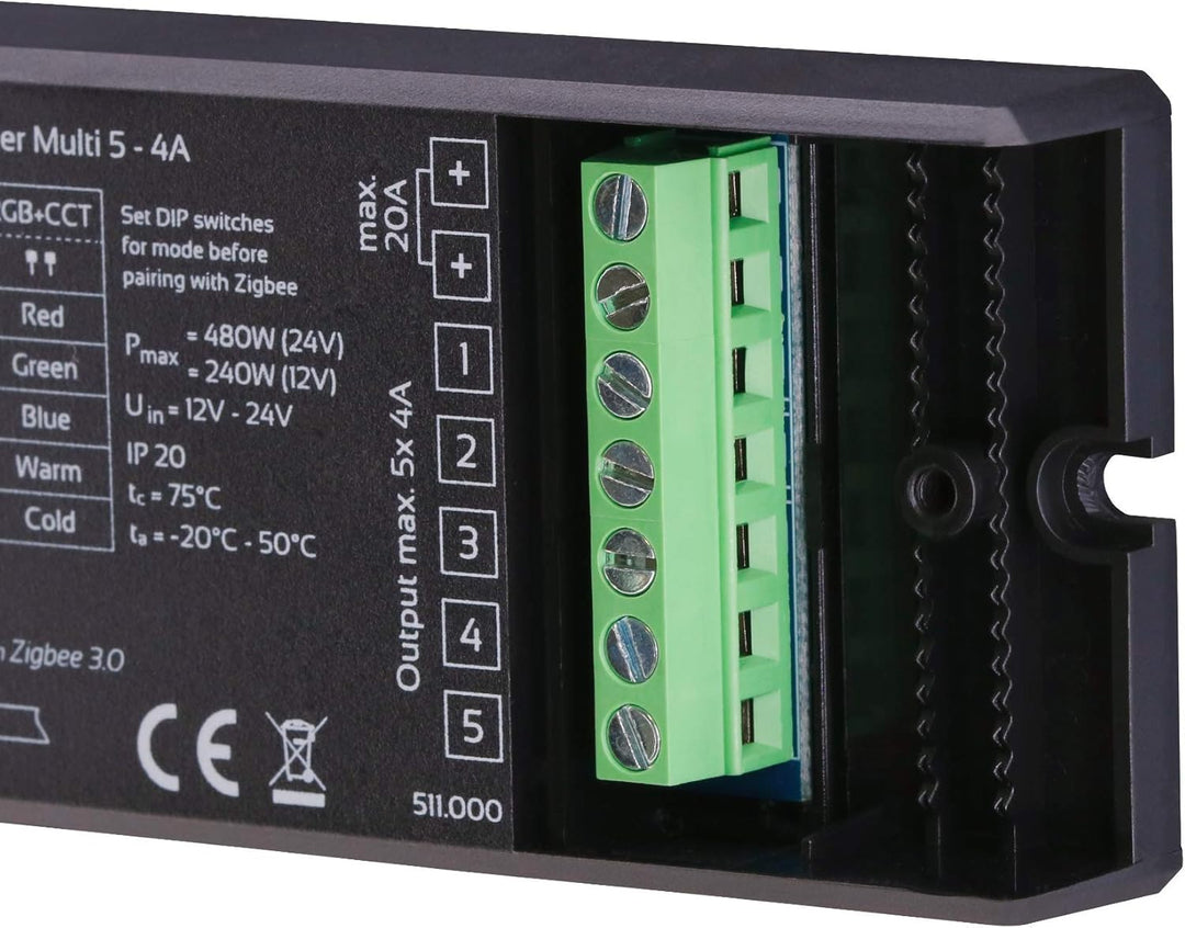 iluminize Zigbee 3.0 LED-Controller (5x 4A Universal), 5x 4a Universal