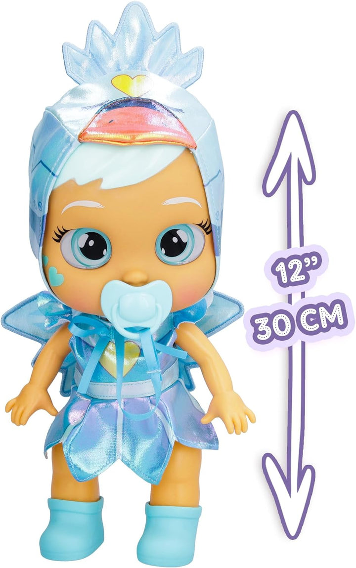 CRY BABIES Stars Sydney - Interactive Puppe, die echte Tränen weint mit ausziehbarem Outfit!-Geschen