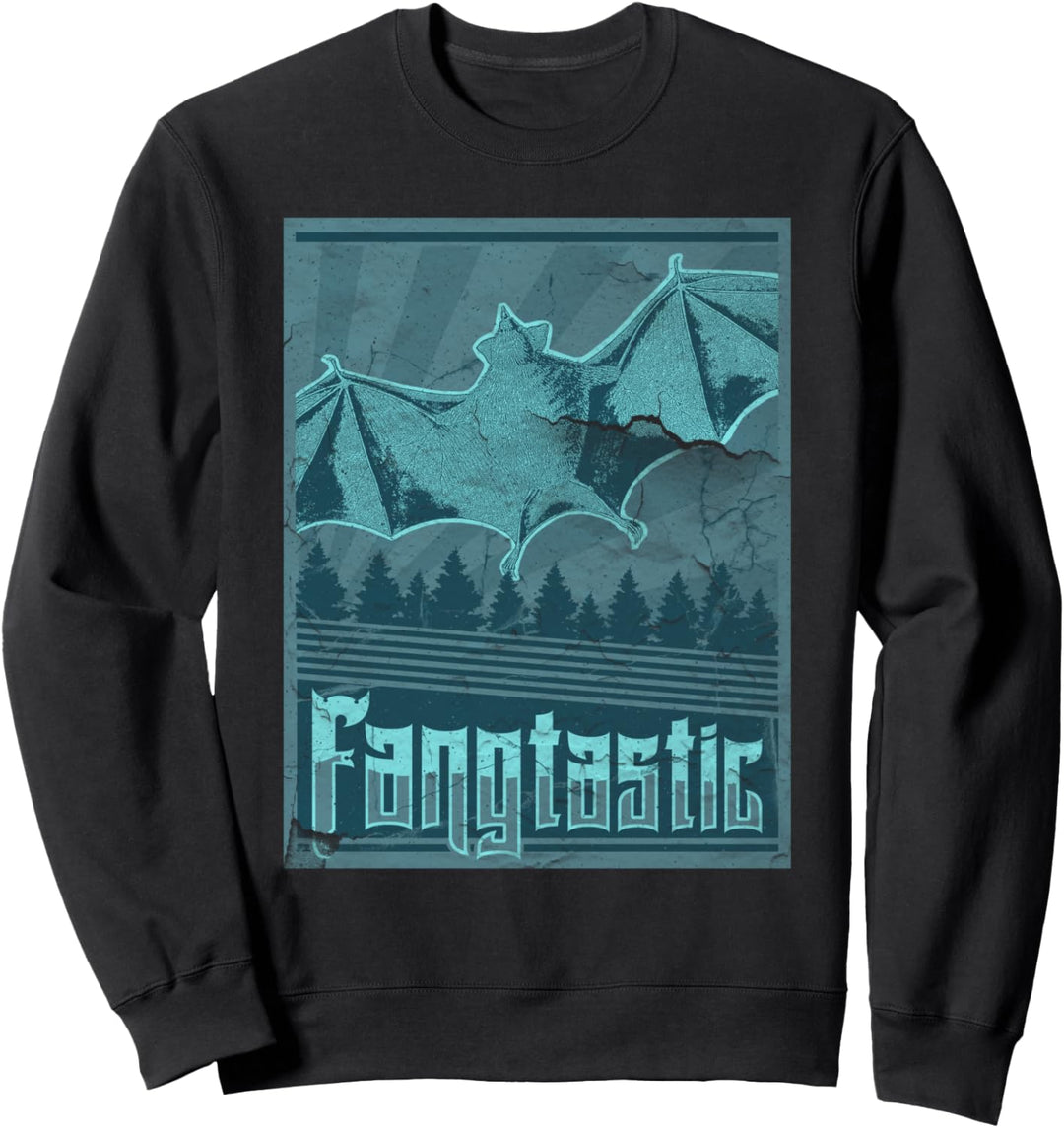 Fangtastic Fliegender Fledermaus Sweatshirt