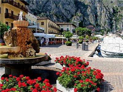 CALVENDO Puzzle Altstadt von Limone sul Garda 1000 Teile Lege-Grösse 64 x 48 cm Foto-Puzzle Bild von