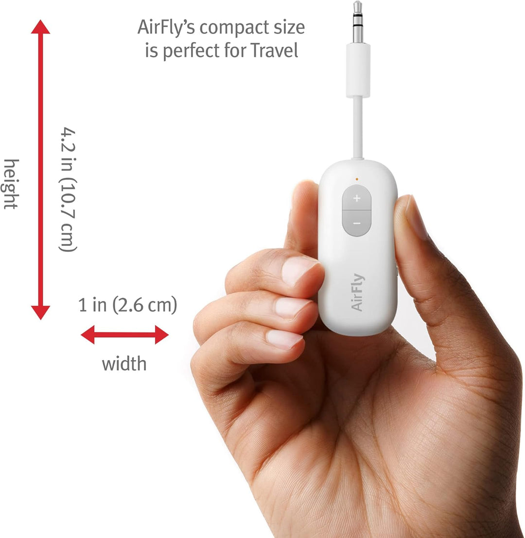 Twelve South AirFly SE Bluetooth Wireless Transmitter/Adapter für AirPods/Kabellose oder geräuschunt