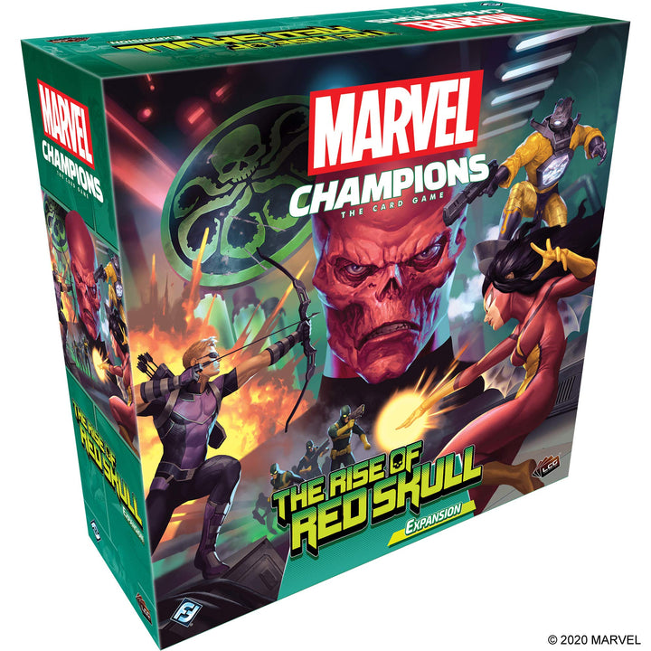 Fantasy Flight Games - Marvel Champions: Expansion: The Rise of Red Skull - Card Game 4. Expansion E