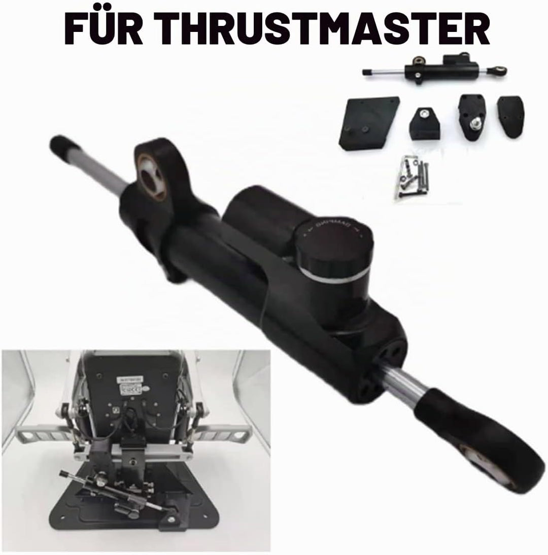 Palumma 1 Set verstellbares Fussruder-Dämpfungs-Set für Thrustmaster TPR Ruderdämpfer Fussruderdämpf