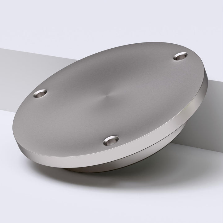 Dosenlibelle 100mm -Geflanschte Grosse Metall-Wasserwaage mit Luftblase, 100mm Durchmesser, Gradanga