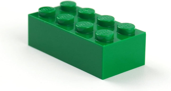 Lego® Steine Grün - 100 Stück 2x4 Bausteine - Lego® Classic Basic - Modellnummer 3001 - Ideal für Kr