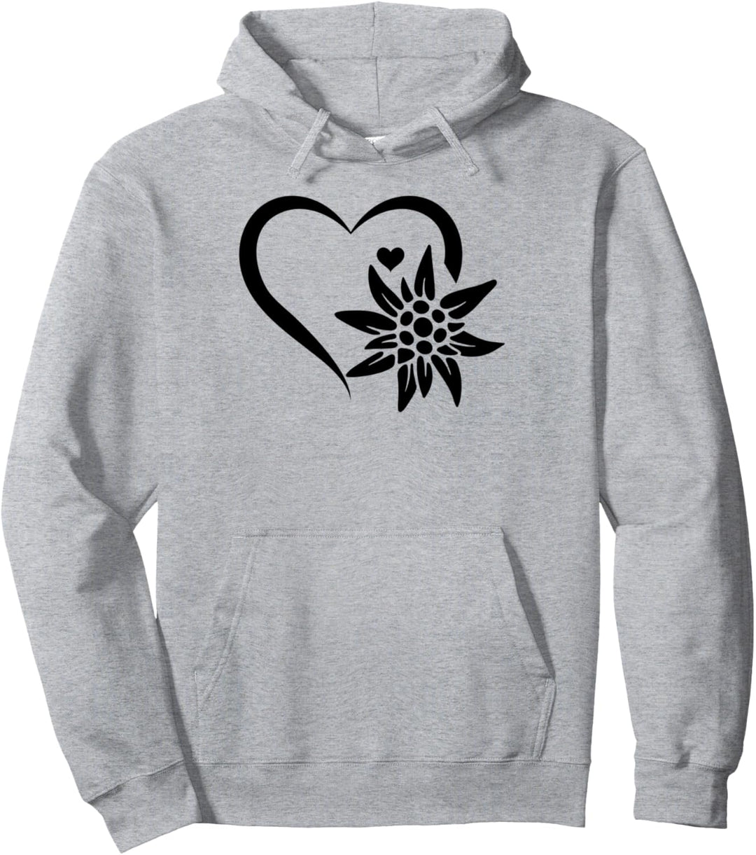 Edelweiss Blumenberg Edelweiss Blume - Edelweiss Pullover Hoodie