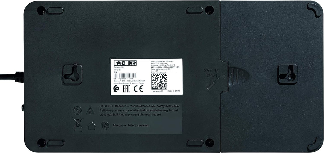 Eaton 3S 700 DIN - 3S700D - Unterbrechungsfreie Stromversorgung (USV) - 700 VA mit Überspannungsschu