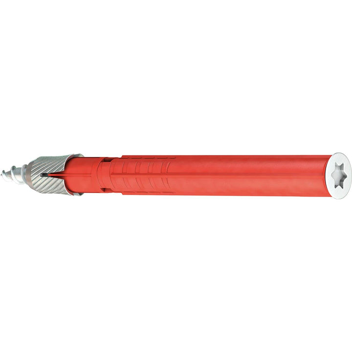TOX Allzweck-Rahmendübel Apollo 10 x 100 mm, 50 Stück Dübel und 50 Schrauben, 049101231 10x100 mm Se