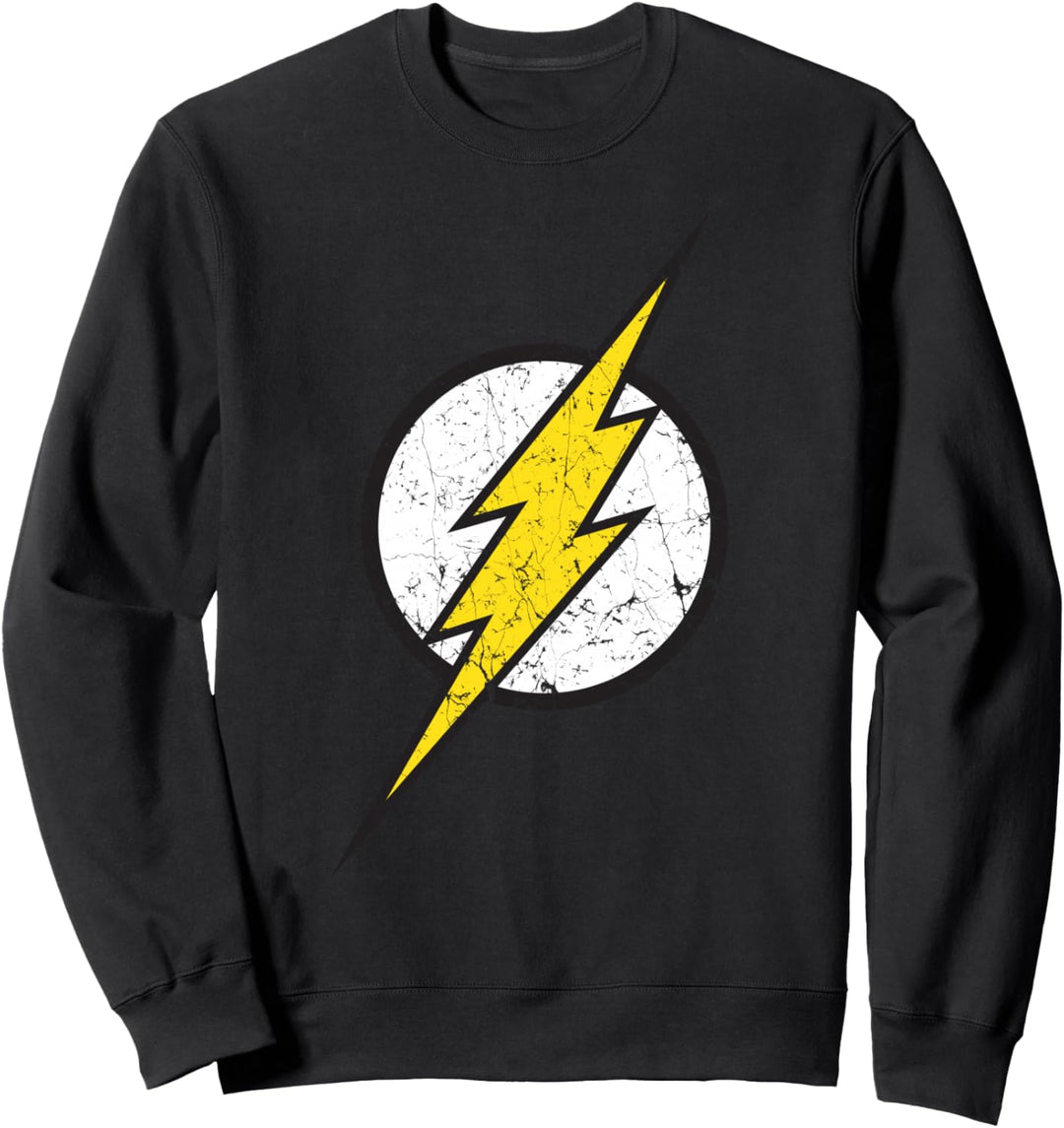 DC Flash-Logo, modern, im Used-Look Sweatshirt