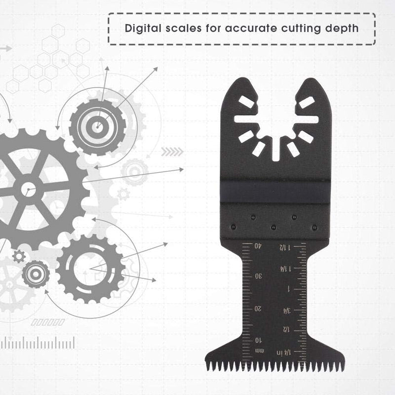 50 stücke Oszillierende Sägeblätter Multi Werkzeug Schneiden Lange Zähne Sägeblätter für Bosch Dreme