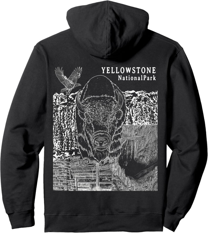 Yellowstone National Park Pullover Hoodie