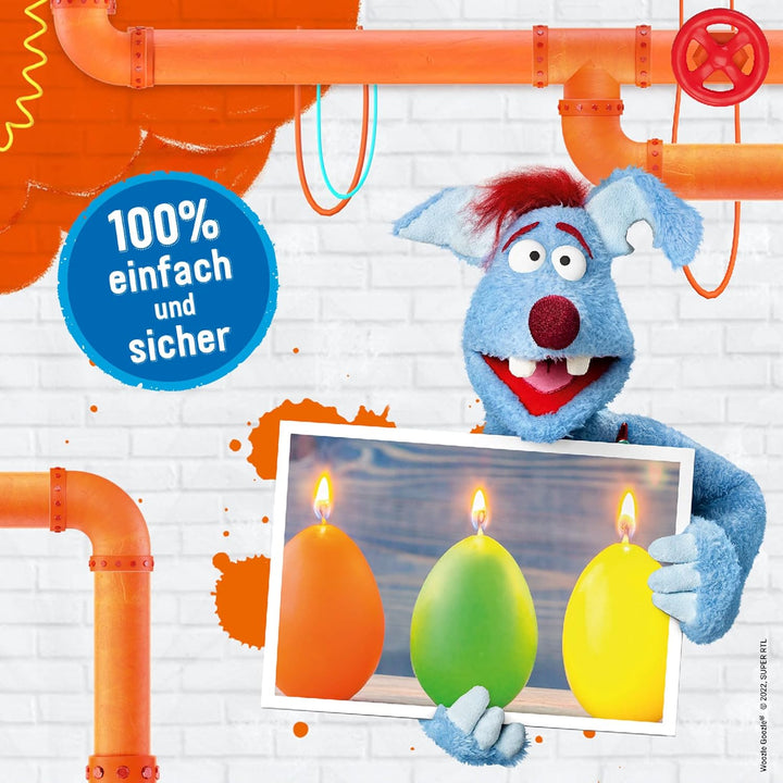 Lisciani - WOOZLE GOOZLE Das Kerzenlabor - Kerzenherstellungsset - Für Kinder ab 8 Jahren - Erstelle