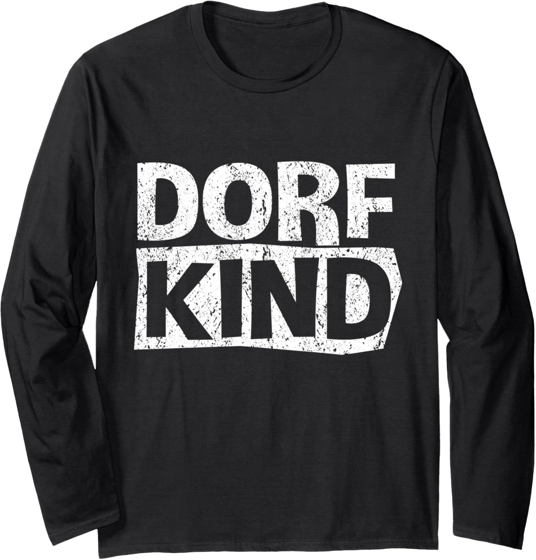DORFKIND - Block Design: Dorfleben Langarmshirt