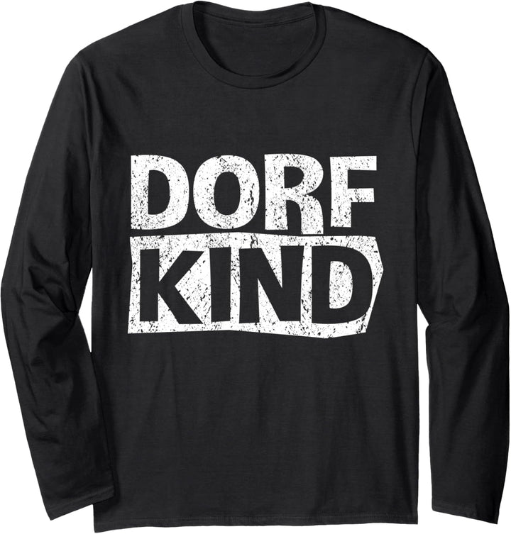 DORFKIND - Block Design: Dorfleben Langarmshirt