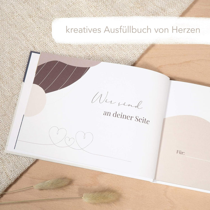 mintkind® "Mein liebes Enkelkind" Fotoalbum zum selbstgestalten Baby I Schwangerschaft verkünden Ges