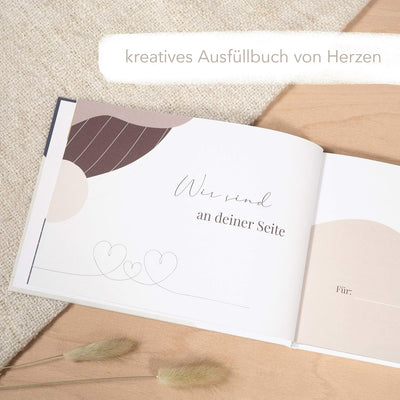mintkind® "Mein liebes Enkelkind" Fotoalbum zum selbstgestalten Baby I Schwangerschaft verkünden Ges