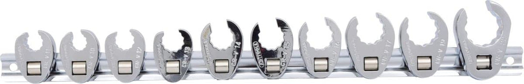 KS Tools 913.3900 3/8" 12-kant-Einsteck-Maulschlüssel-Satz, 10-tlg10-22mm