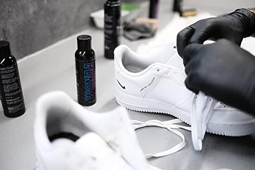 Supersoap KIT Pro Schuhputzmittel Set für Sneaker inkl. Reinigungsmittel, Reinigungstuch und 4 Bürst