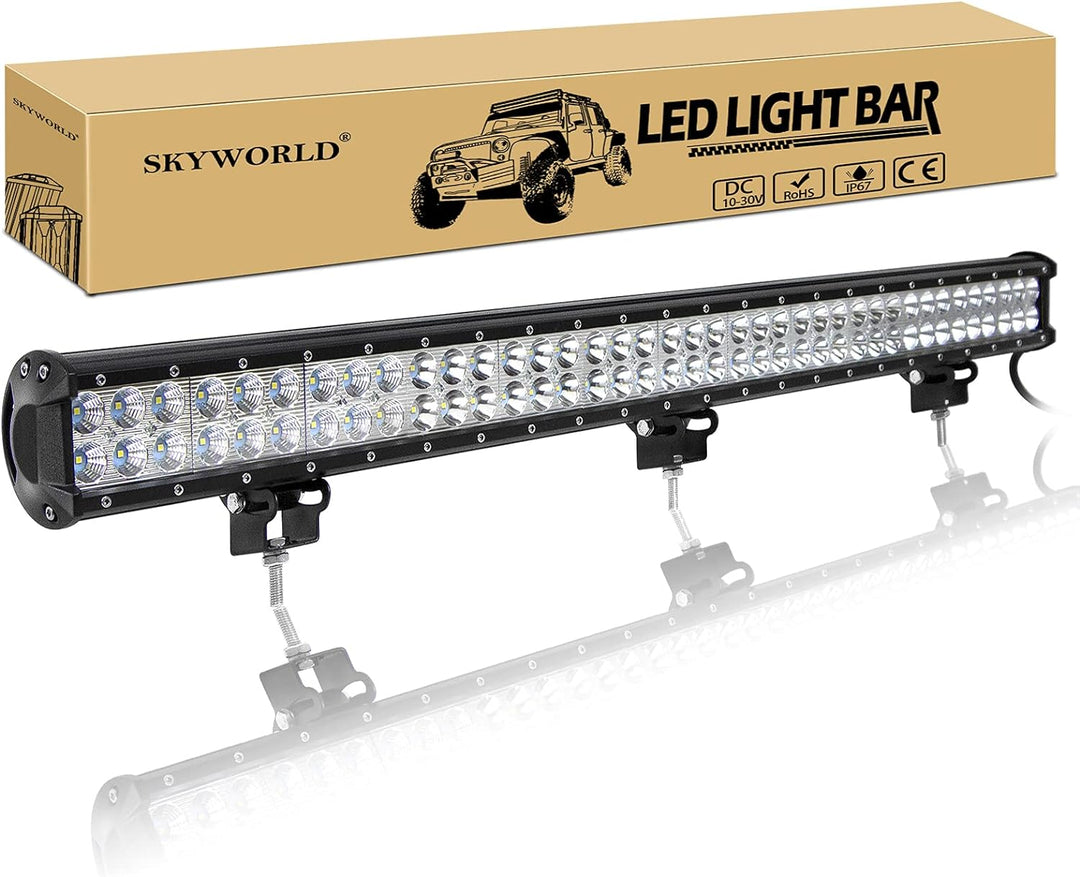 SKYWORLD LED Arbeitsscheinwerfer Bar 36 zoll 91cm 234W Zusatzscheinwerfer 12V 24V Auto Scheinwerfer