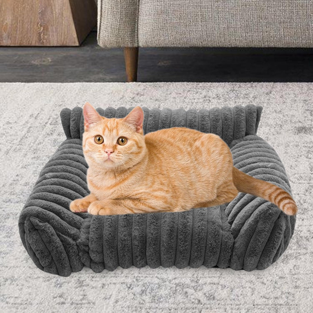Katzen-Couch-Bett, rutschfeste Haustiercouch, kaufest, Katzen- und Hundesofa für Terrasse, Schlafzim