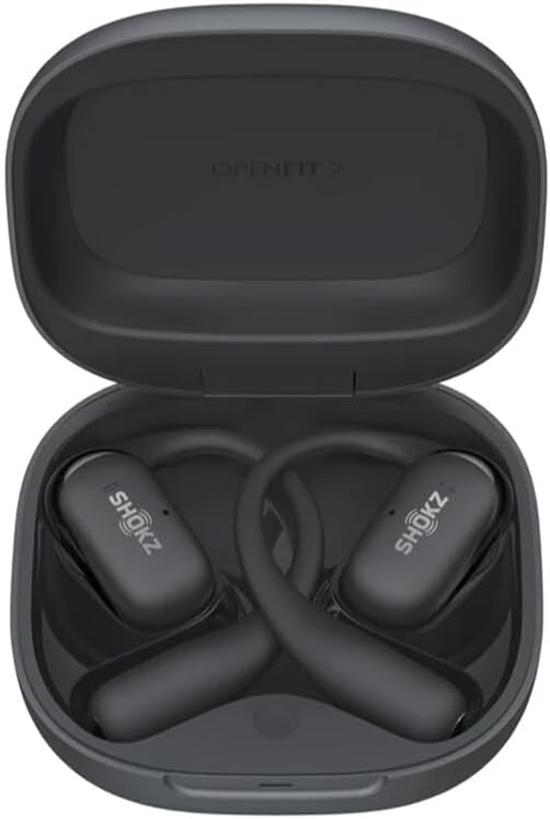 SHOKZ Knochenschall Kopfhörer OpenFit 2 Black
