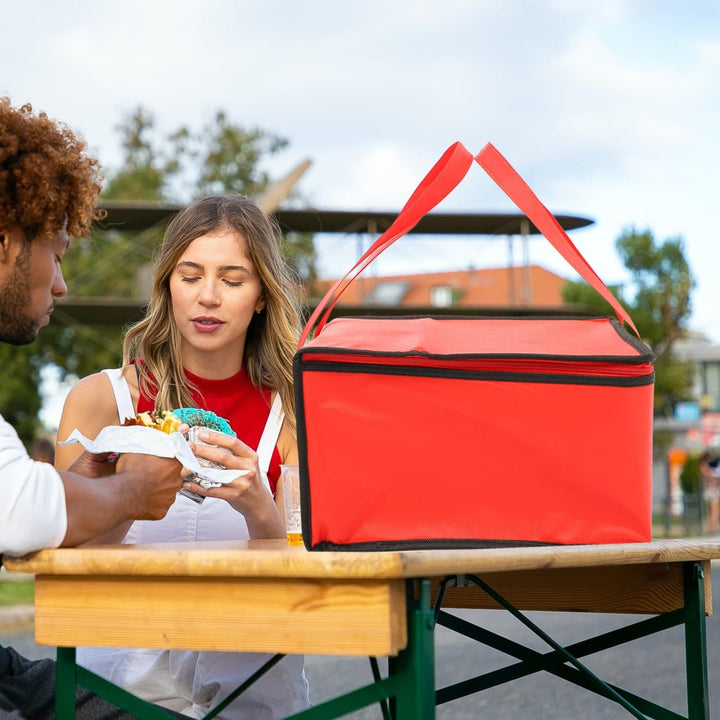 2er Set Isolierte Kühltasche Für Torten Wasserfeste Tragbare Lunch Handtasche Für Lebensmittel Perfe