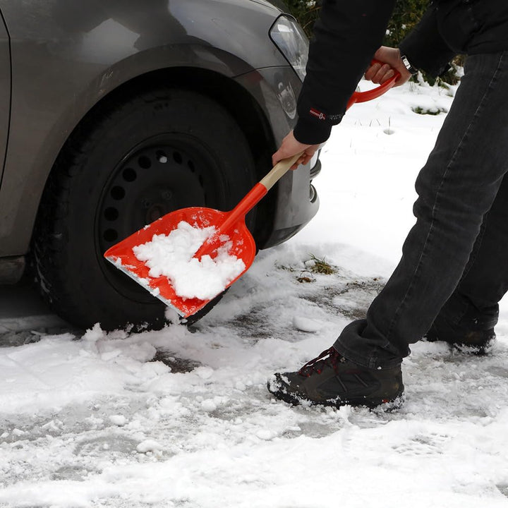 novap – Schaufel Hat Schnee Auto, Farben, Griff mit Griff – Koralle
