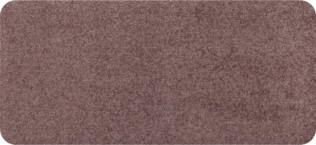 Salonloewe Fussmatte waschbar Nougat 30x60 cm Schmutzfangmatte Schuhparkplatz Eingangs-Matte klein u