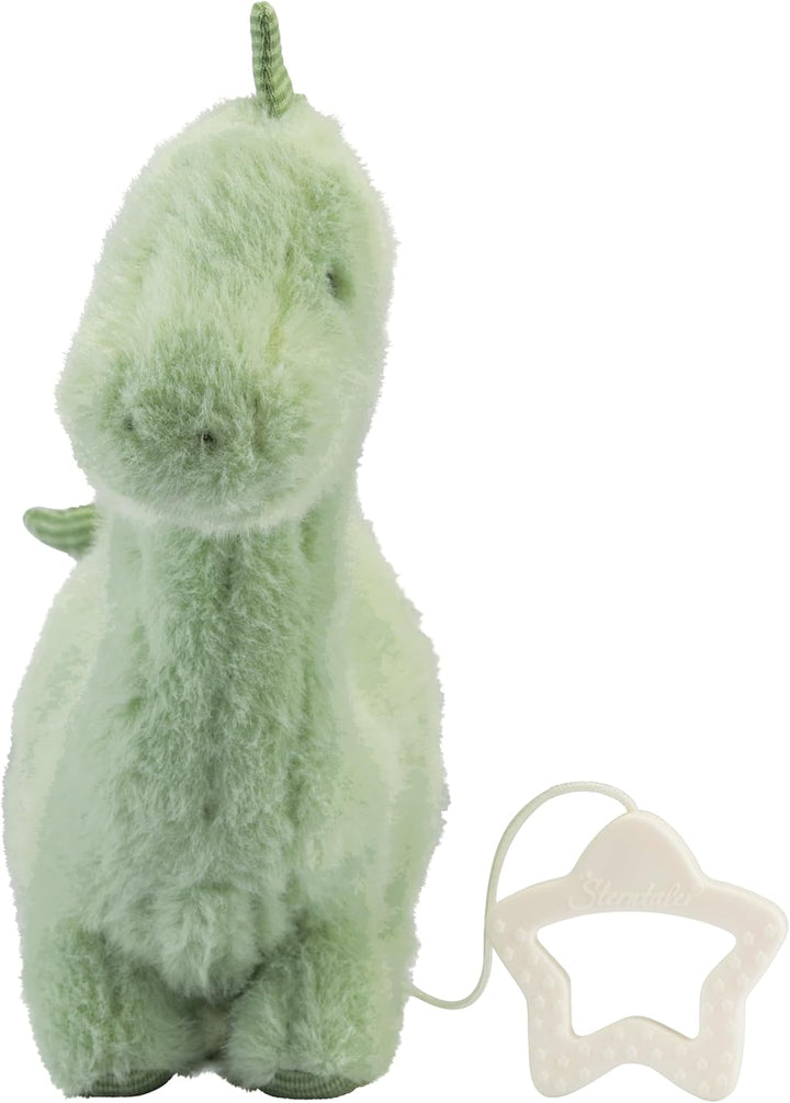 Sterntaler Spieluhr M Dino Rexi - Babyspieluhr aus Flausch - Kuscheltier waschbar mit herausnehmbare