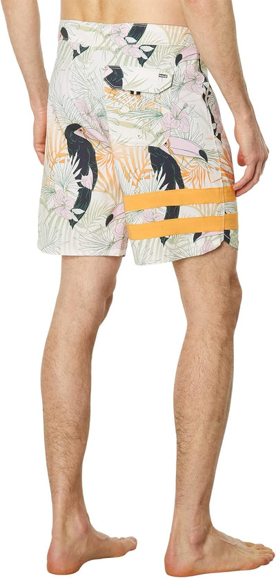 Hurley Herren Phantom-eco Block Party 18' Badeshorts für Herren 28 Barely Knochen, 28 Barely Knochen