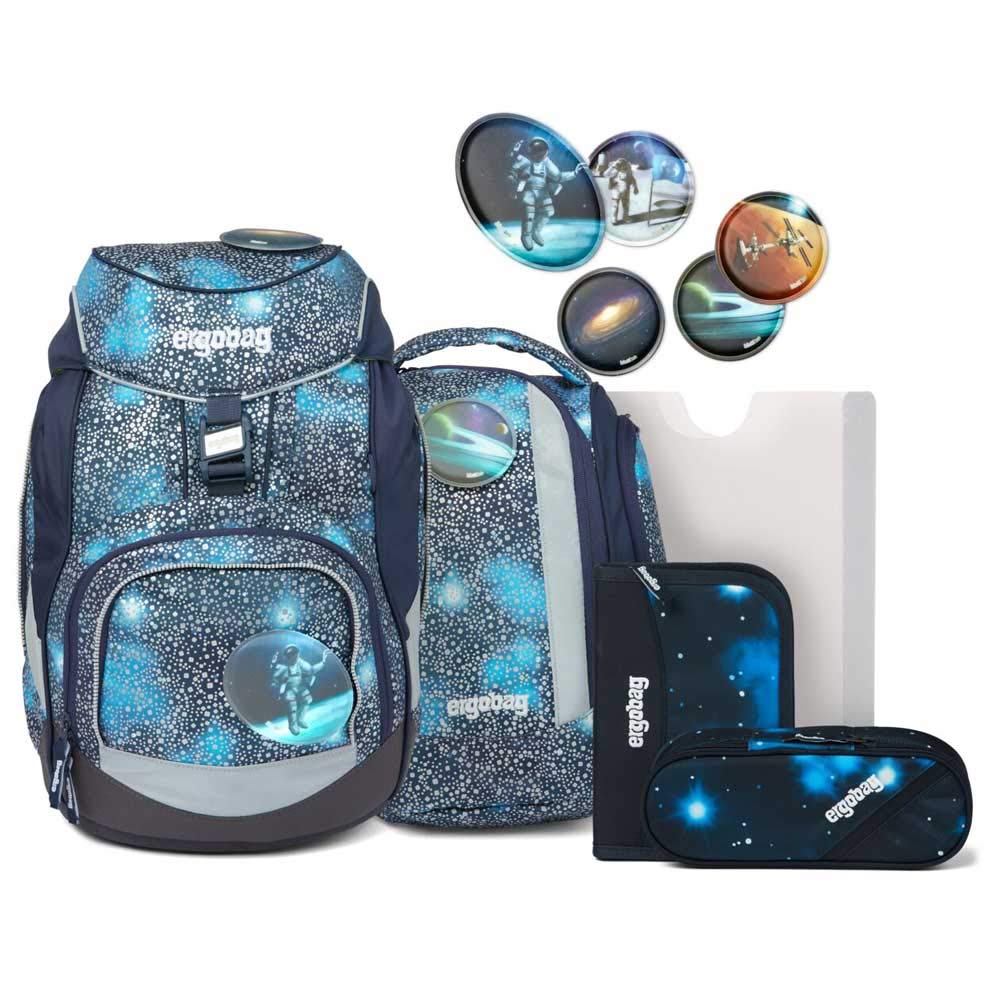ergobag pack Set ergonomischer Schulrucksack Flexibel 6-teilig 1. Klasse Grundschule Einheitsgrösse