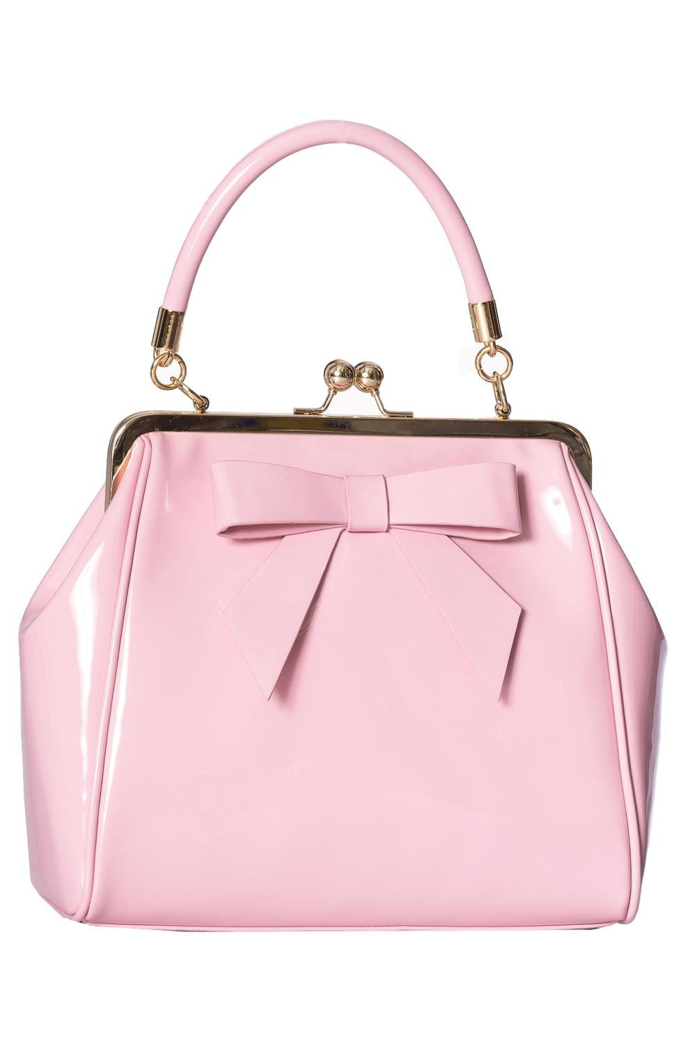 Dancing Days Retro American Vintage Handtasche Rosa, Rosa