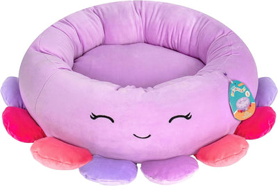 Squishmallows JPT0088 - Beula der Oktopus Tierbett 75 cm, offizielles Jazwares Plüsch, superweiches
