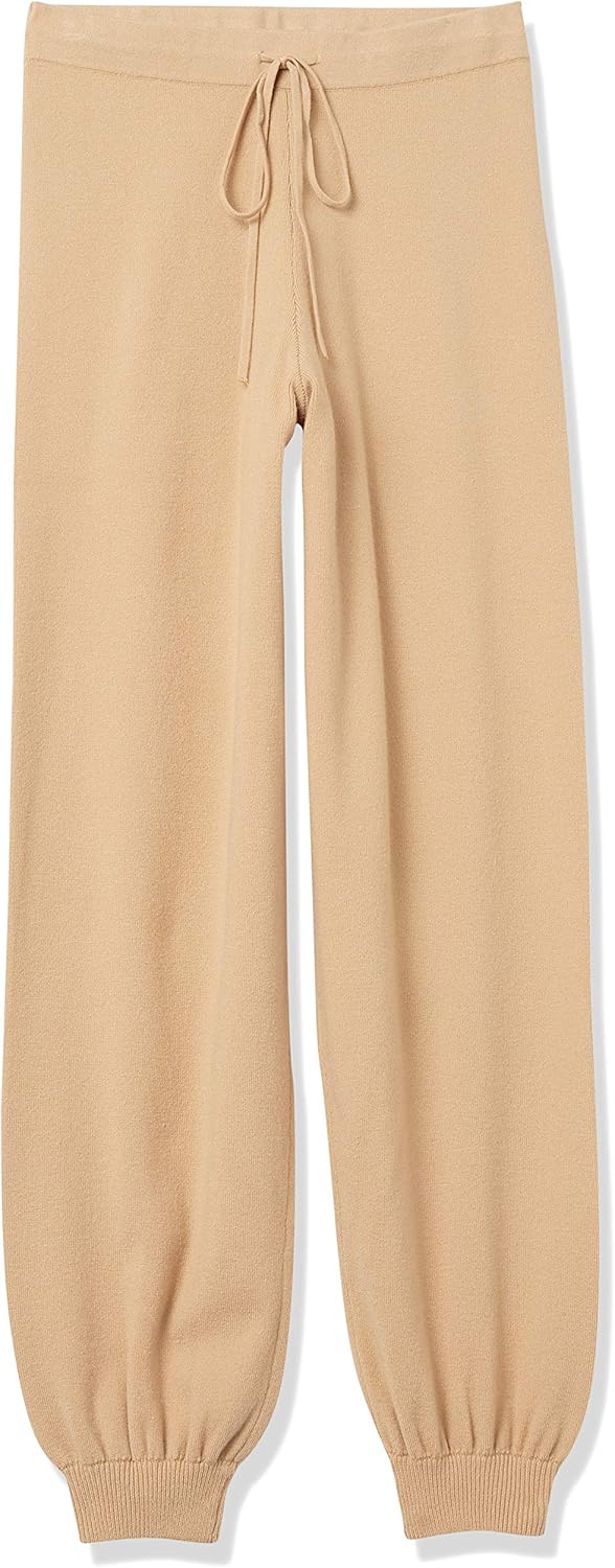 The Drop Maddie superweiche Strick-Jogginghose mit lockerer Passform, für Damen M Curds & Whey, M Cu