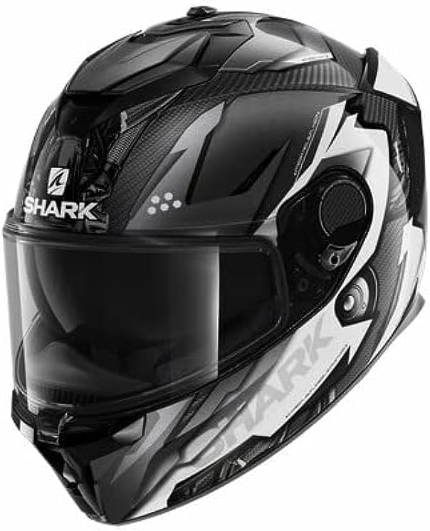 Shark Spartan Gt Carbon Urikan Carbon Anthracite White DAW