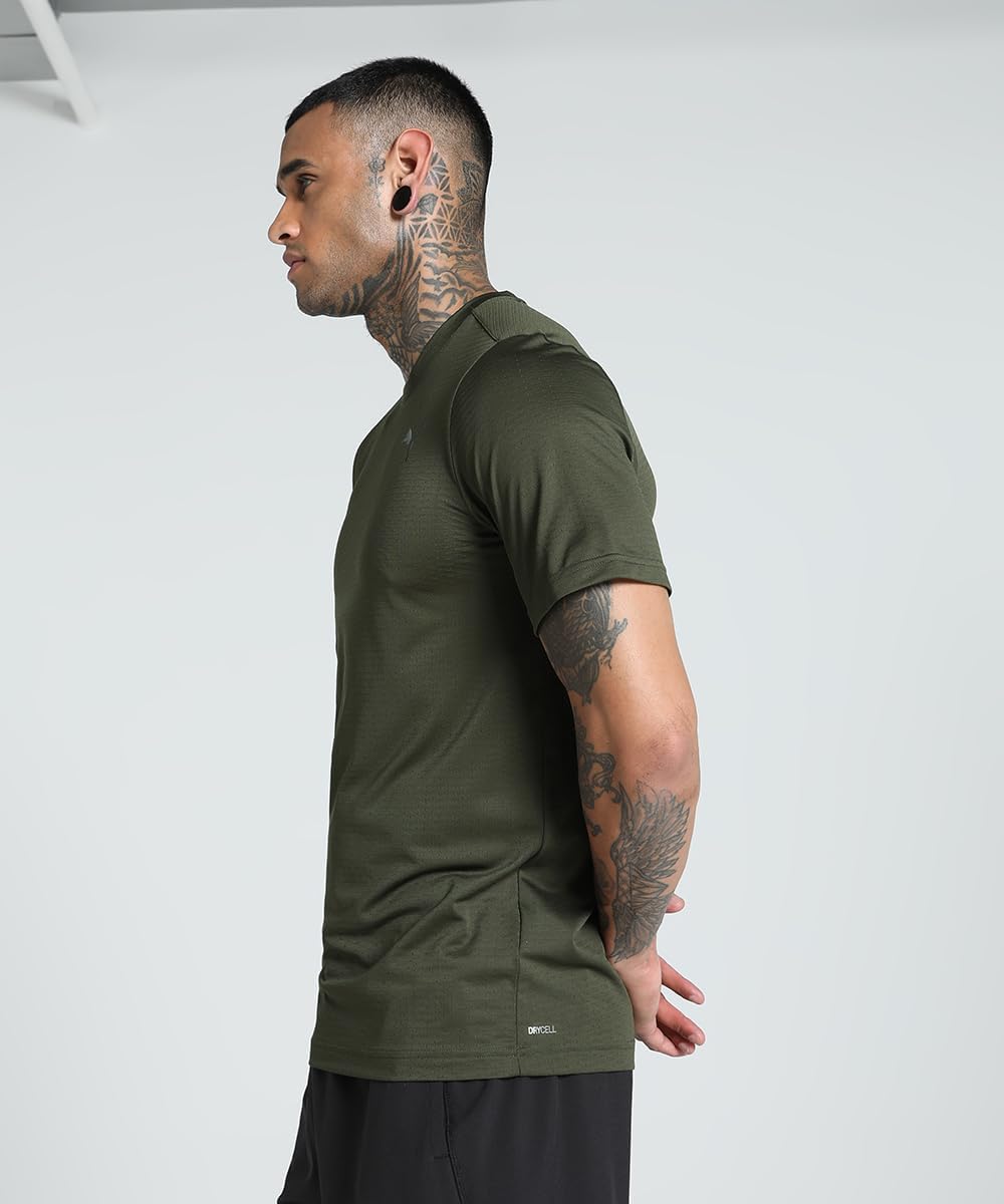 PUMA Herren Shirt, S Dark Olive, S Dark Olive