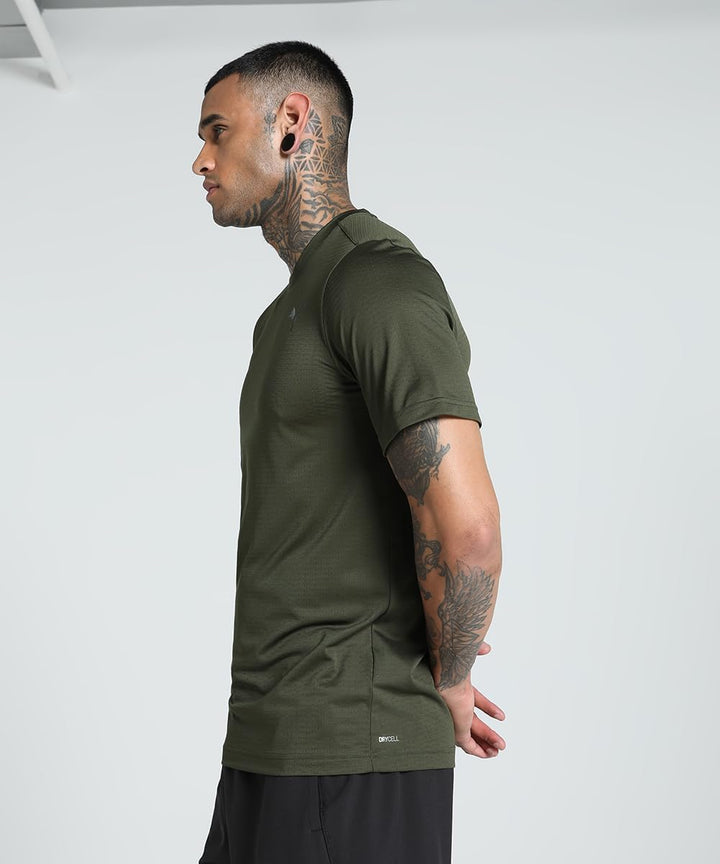 PUMA Herren Shirt, S Dark Olive, S Dark Olive