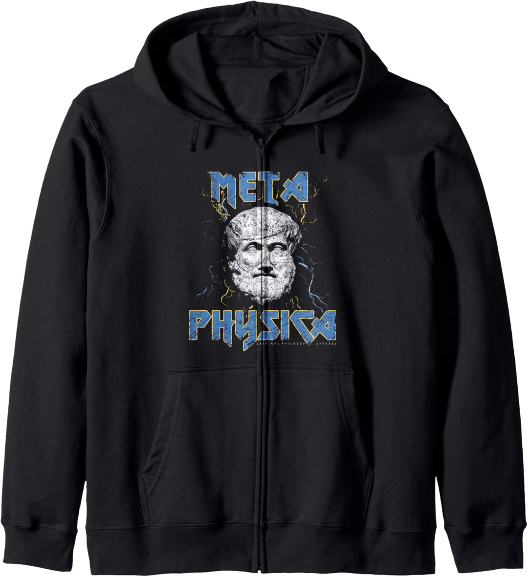 Metaphysica Aristoteles Metaphysik Vintage Philosophen Kapuzenjacke