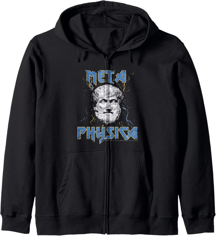 Metaphysica Aristoteles Metaphysik Vintage Philosophen Kapuzenjacke
