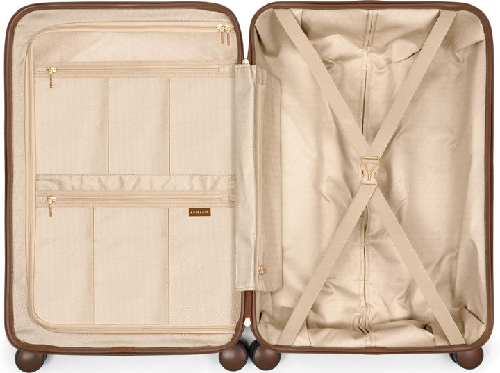 SUITSUIT Koffer Gross 66 cm - Leicht Hartschalen Reisekoffer mit Rollen - TSA-Schloss - 59 L - Fab S