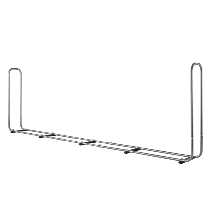 wolfcraft Stapelhilfe Modular XXL 5125000 | Verstellbare Kaminholzaufbewahrung für den Aussenbereich