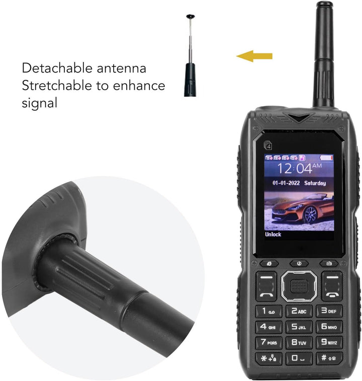 4G-Handy mit Grossen Tasten, Laute Stimme, HD-Bildschirm, mit Grosser Kapazität, Multifunktional, Ab