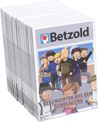 Betzold 758604 - Cartoon-Buch Schule - Geschenke für Lehrerinnen und Lehrer