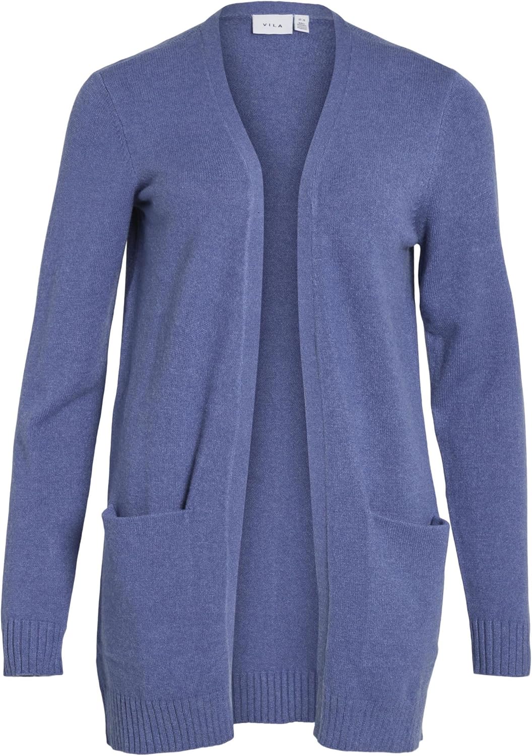 Vila Female Strickjacke Basic XS Bijou Blue 1, XS Bijou Blue 1