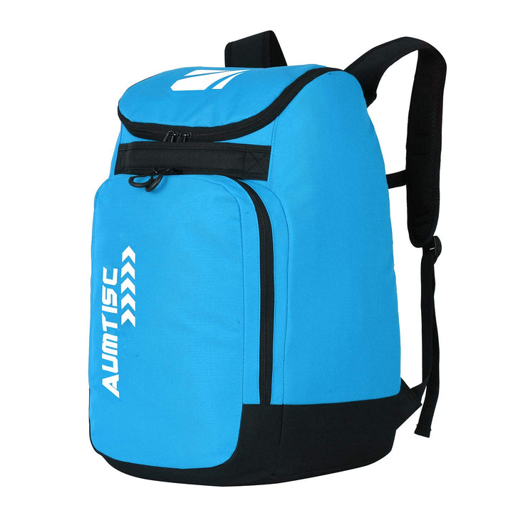 AUMTISC Skischuhtaschen mit Helmfach und Rucksackgurten, Skirucksack Skischuhrucksack mit Helmtasche