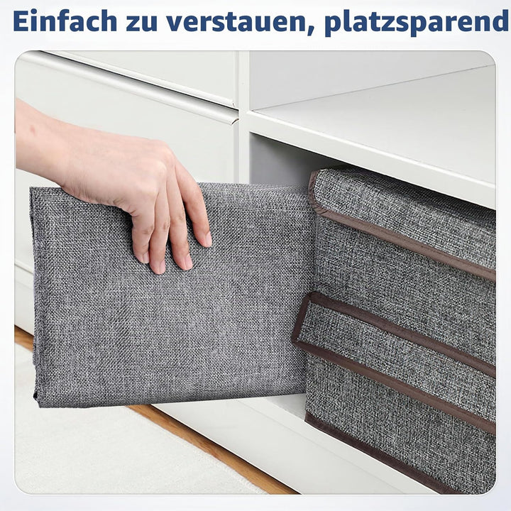 AiQInu Aufbewahrungstasche Gross, 105L Faltbare Unterbett Aufbewahrungsbox mit Handgriff, Wasserdich